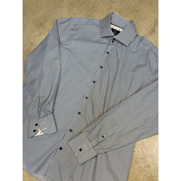 CURTIS Hawes & Curtis London York Slim Fit XXL Checkered Button-up 100% cotton - Picture 2 of 9